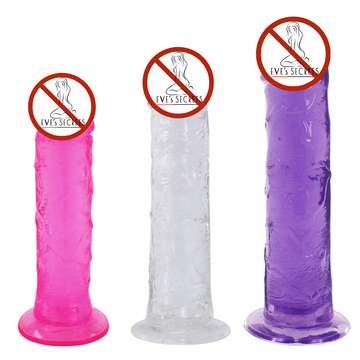 Soft Realistic Jelly Penis for Women / Adult Elastic Large Dildo / Female Sex Toy Dick - EVE's SECRETS
